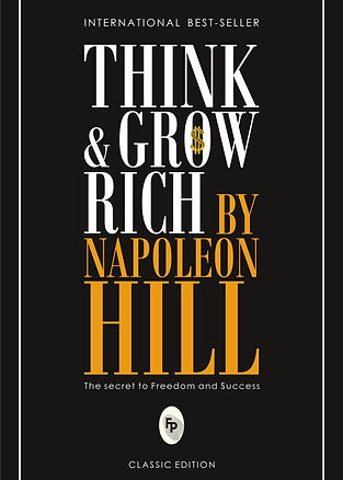 Think & Grow Rich – Napoleon Hill book cover