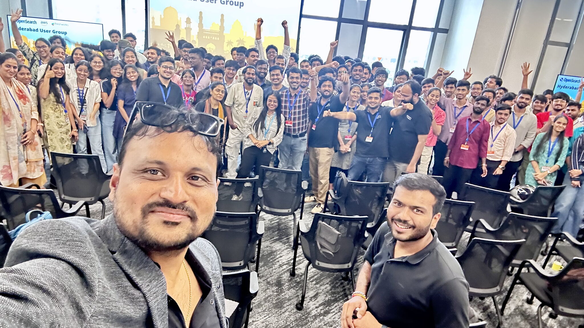 OpenSearch in Hyderabad, India - Sree Gade speaking